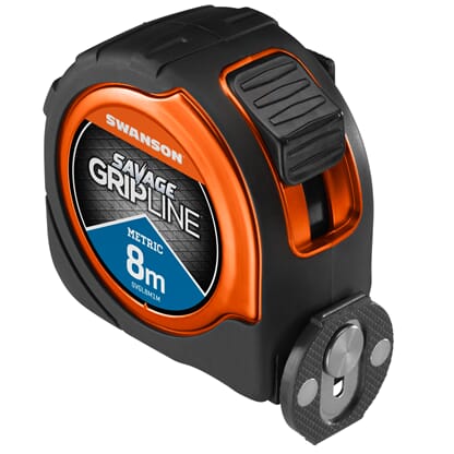 Nyhet! Målebånd med vendbart magnetfeste